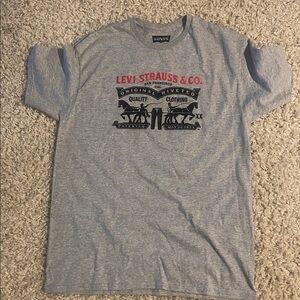 Levi's Gray Graphic Tee